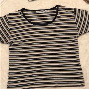 Trendy striped t-shirt